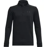 Chlapecká fleecová mikina Under Armour Armour Fleece 1/4 Zip velikost YM black