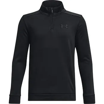 Chlapecká mikina Chlapecká fleecová mikina Under Armour Armour Fleece 1/4 Zip velikost YM black