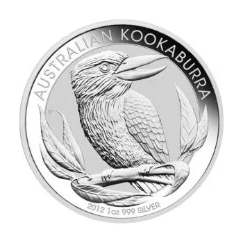 1 unce stříbrná mince Austrálie Kookaburra 2012