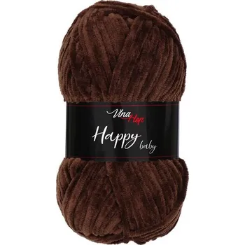 Příze Happy Baby, 41057, tmavě hnědá