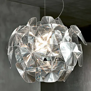 Luceplan Hope - měňavé závěsné světlo 72cm čirá 1 x 105 W - Doprava zdarma