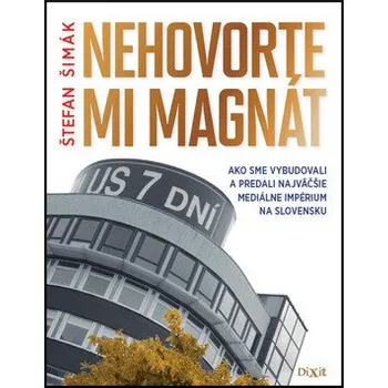 Cizojazyčná kniha Nehovorte mi magnát - Štefan Šimák