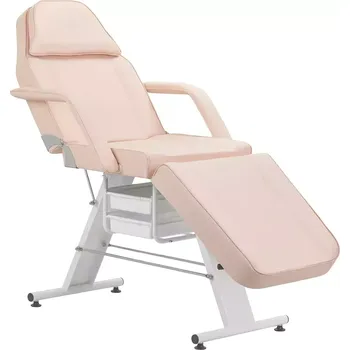 Pedikérské křeslo Kosmetické křeslo Basic 202 se zásuvkami - světle růžové