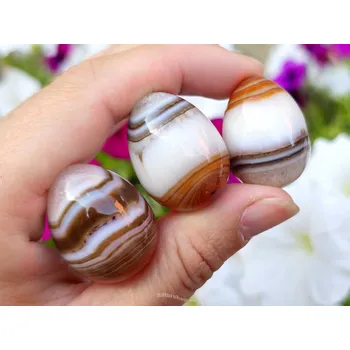 Přírodní kámen Karneol vejce cca 3cm