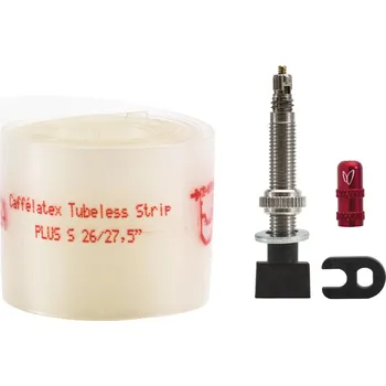 Duše na kolo Páska do ráfku+ventilky CAFFELATEX STRIP PLUS S 26 / 27,5