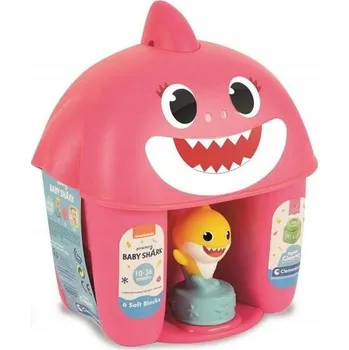 ostatní stavebnice Baby Shark Kbelík a Měkké Stavebnice 18m+