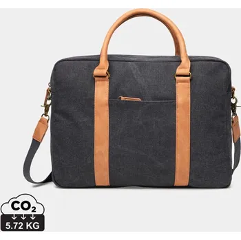 batoh na notebook Taška na notebook VINGA Bosler z RCS recykl. canvas - Černá, Firemní dárkové předměty s vlastním potiskem
