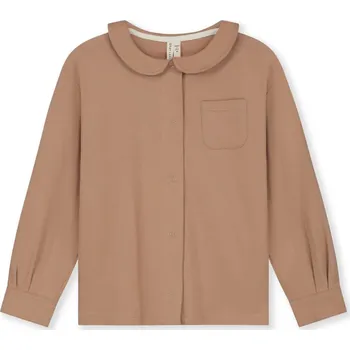 Dámská halenka GRAY LABEL Halenka s límečkem GOTS - Biscuit Velikost: 2-3y