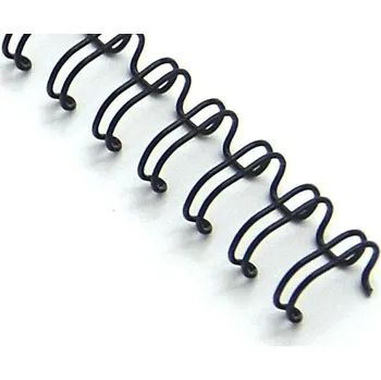 Vazač CN kovový hřbet 14,3mm (9/16") černá 100ks KH14KR34CE