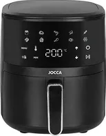 JOCCA Air Fryer digitální horkovzdušná fritéza 4 l černá