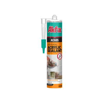 Tmel Bílý akrylový tmel AC605, 310 ml – pro statické spáry a opravy