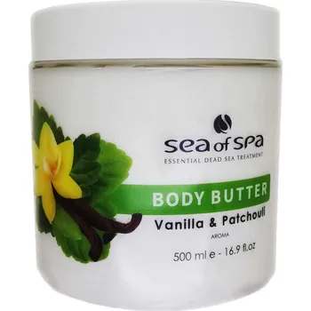 Tělový balzám Tělové máslo - vanilka a pačule obecná