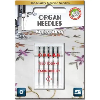 Příslušenství k šicímu stroji Jehly pro šicí stroje - VYŠÍVACÍ 5x75