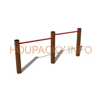 Dětská houpačka Dvojhrazda HR201K - celokovová (v.p. 1 m)