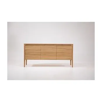 Komoda KOMODA ELBA masivní komoda, dub, olej 152x45x72 cm