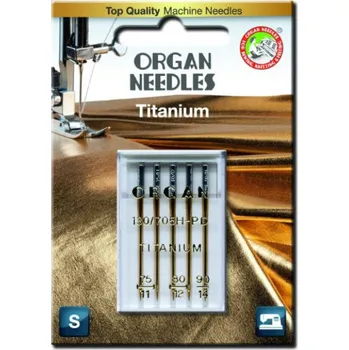 Příslušenství k šicímu stroji Jehly pro šicí stroje - TITANIUM
