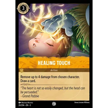 Karetní hra Healing Touch 026/204 - Shimmering Skies Typ karty: Foil