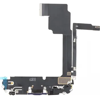 Nabíjecí flex kabel pro iPhone 15 Pro Max ORI - Modrá Titanová