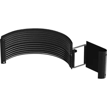 Střecha Gutta Barevná spojka okapového žlabu 125 mm - RAL 9005 Varianta: barevná spojka okapového žlabu - 125 mm - RAL 9005