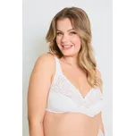 Dorina nevyztužená podprsenka bez kostic bílá - DORA00/bílá / 85 / D DOR1B003-A00