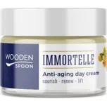 Přírodní slaměnkový denní krém proti stárnutí Wooden Spoon 50ml