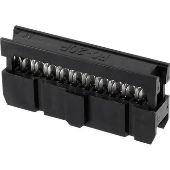 Elektrický konektor econ connect PV24OZ konektor pro ploché kabely Rastr (rozteč): 2.54 mm Počet pólů: 24 Počet řádků: 2 1 ks Tray