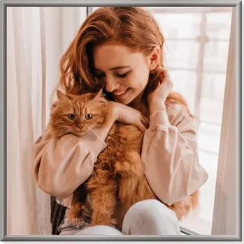 Gravírování Zarámovaná fotografie - 60x60 cm