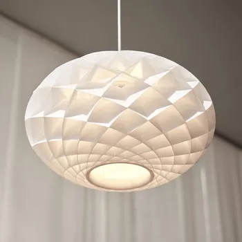 Louis Poulsen Patera Oval LED bílá Ø 50cm 3 000K matná bílá LED 42 W celkem - Doprava zdarma