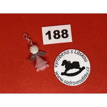 HandMade by VeJa Přívěšek - andílek pro štěstí/ radost č.188