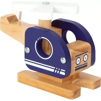 Dřevěná hračka Small Foot 12287 Dřevěná helikoptéra