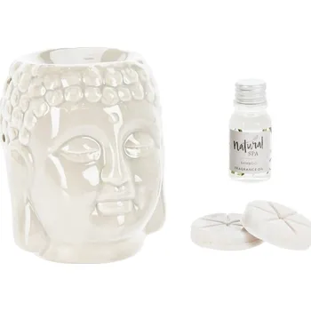 Aroma difuzér HOMESTYLING Aroma lampa sada 4 ks SPA BUDDHA krémová KO-CC5062040krem