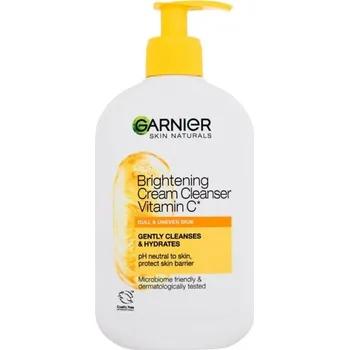 Pleťový krém Garnier Skin Naturals Vitamin C Brightening Cream Cleanser - Rozjasňující čisticí krém s vitamínem C 250 ml