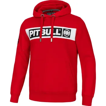 Pánská mikina PitBull West Coast - pánská KP mikina SHERWOOD červená M