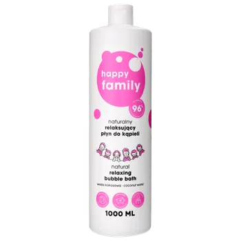 Koupelová kosmetika Happy Family relaxační koupelová kapalina, 1000 ml