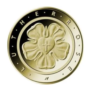 50 Euro zlatá mince Lutherrose 2017 (F)