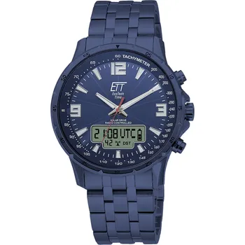 Hodinky ETT Eco Tech Time ETT EGS-11566-31M Solar Drive Radio Controlled Professional Arctica 43mm
