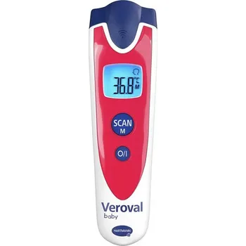 Teploměr osobní Bezkontaktní teploměr Veroval Baby Červená