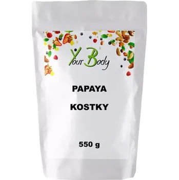 Sušené ovoce Papaya kostky 550 g