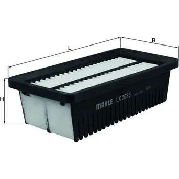 Vzduchový filtr Vzduchový filtr, , 7701068104, KNECHT, LX 2035