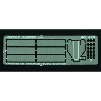 Plastikový model Royal Model 1/35 Sherman Suspension Details-