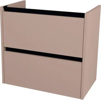 Koupelnový nábytek Koupelnová skříňka pod umyvadlo Devo Etna 2.0 antique rose 67 x 64 x 40 cm ET2-SU2S68-P45