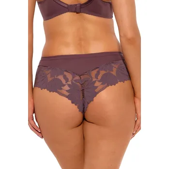 Kalhotky Fialové brazilky z krajky Gaia Nike GFB 1135 Nike S-2XL Velikost: M