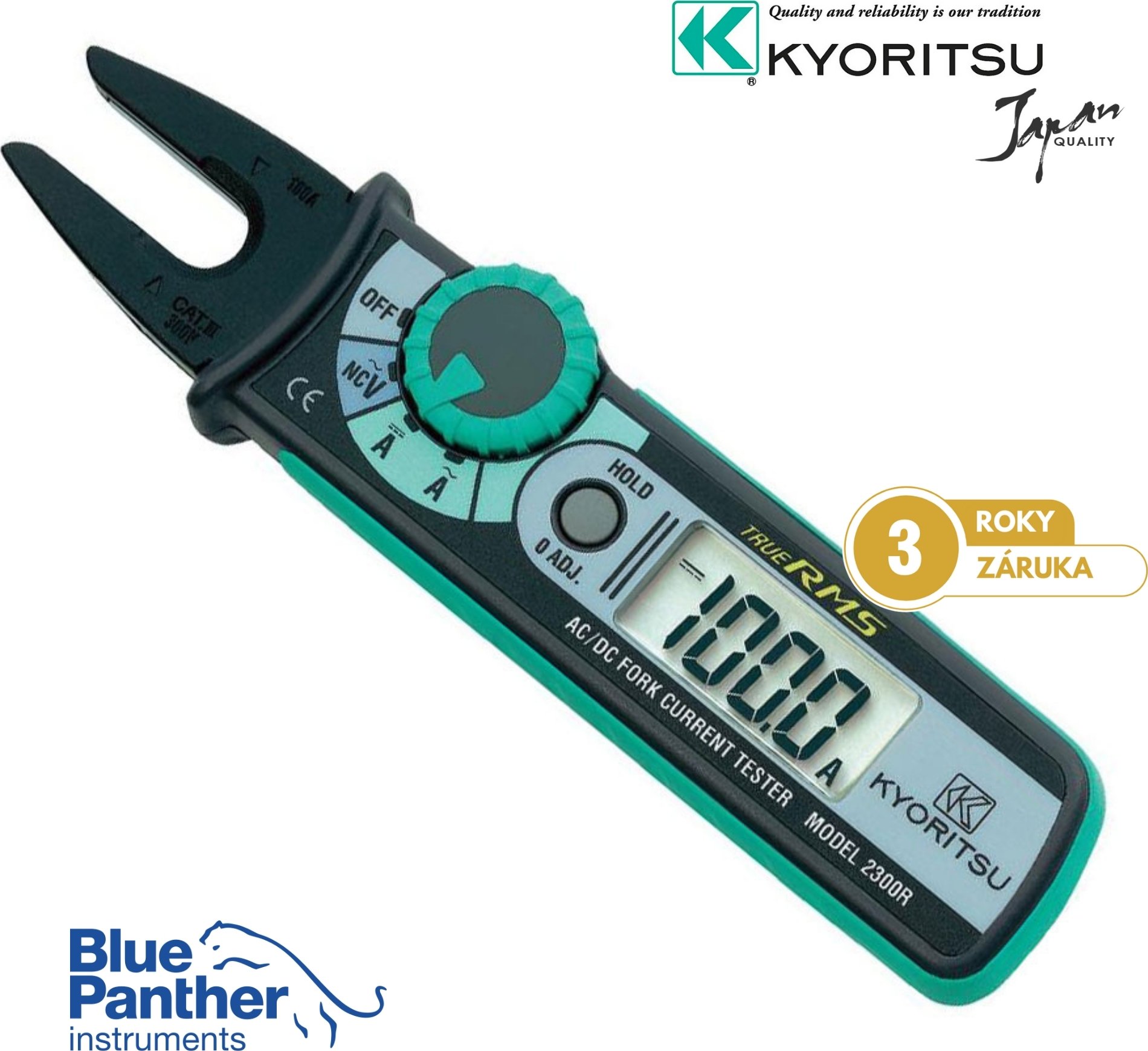 Klešťový ampérmetr Kyoritsu KEW 2300R