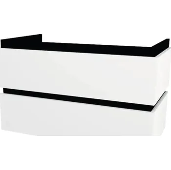 Koupelnový nábytek Koupelnová skříňka pod umyvadlo Devo Viva 2.0 bílá matná 84 x 51 x 44 cm VV2-SU2S84x51-F83