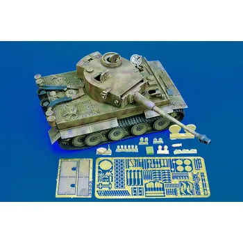 Plastikový model Royal Model 1/35 Tiger I early version (for Tamiya kit)