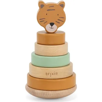 Dřevěná hračka TRIXIE Dřevěná stohovací hračka Mr. Tiger