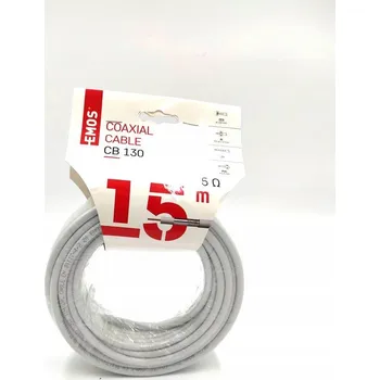 elektrický kabel Anténní Kulatý kabel Emos 1 x 1,0