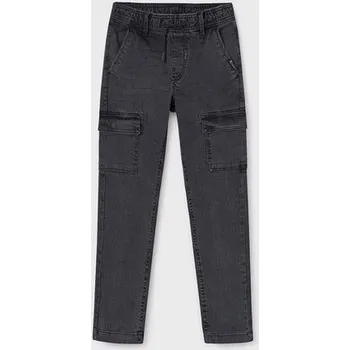 Chlapecké džíny chlapecké rifle s kapsami jogger Mayoral 7534-59 velikost 140