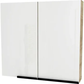 Koupelnový nábytek Zrcadlová skříňka bez osvětlení Devo Etna 2.0 pravá 75 x 16 x 70 cm natural bardolino oak