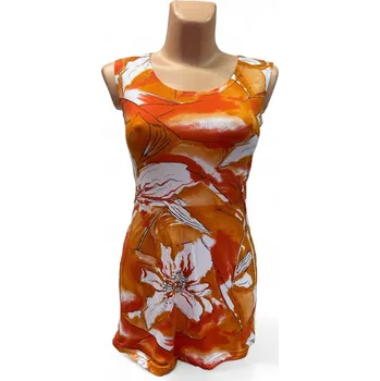 Top LOTTA, Barva Oranžová, Velikost XL 44, Materiál 96% Viskoza 4% Lycra